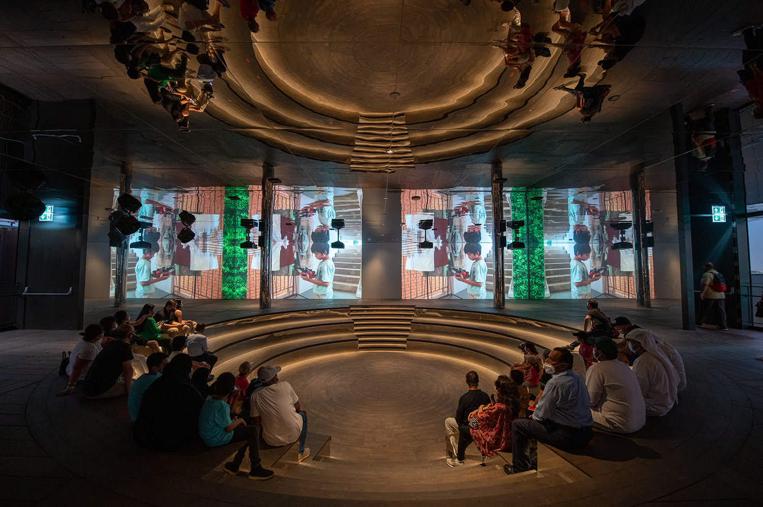 Singapore Pavilion interior