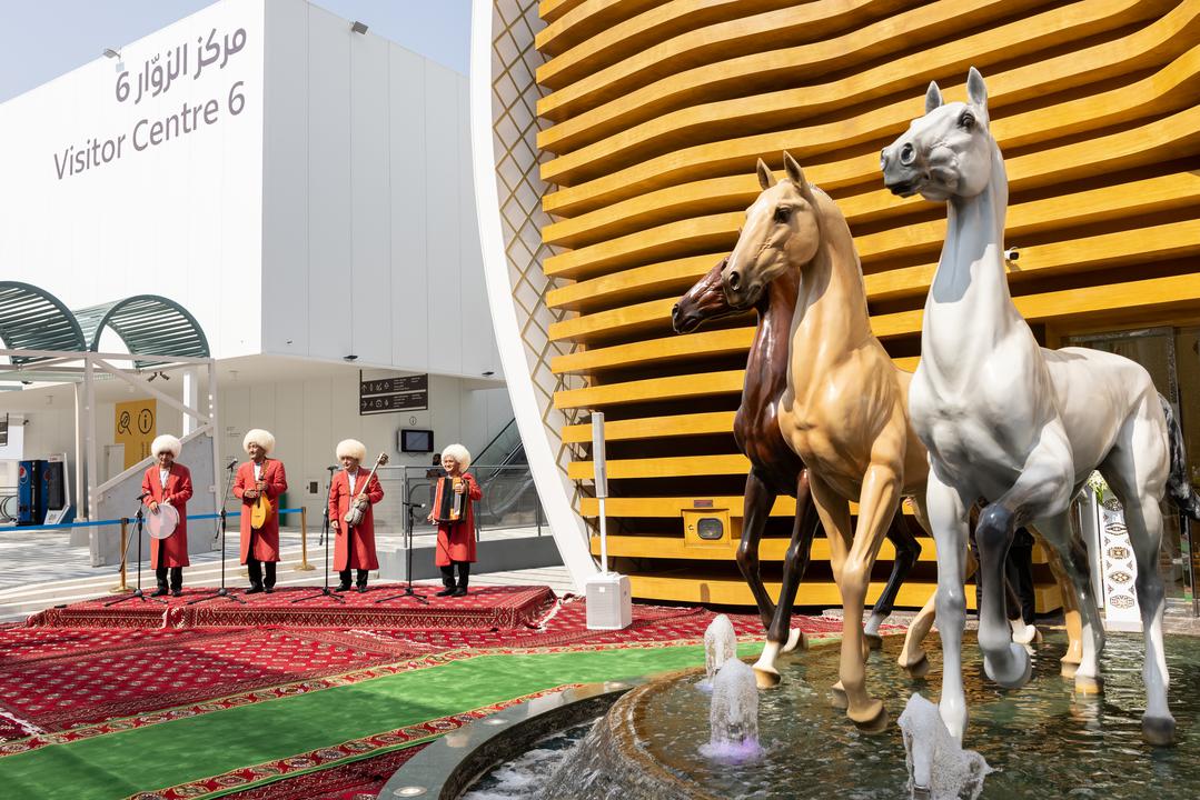 Turkmenistan the National Day Ceremony, Expo 2020 Dubai.