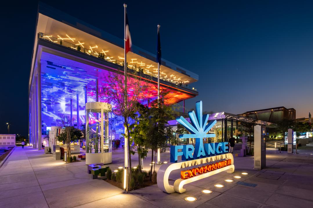 France Pavilion , Expo 2020 Dubai.