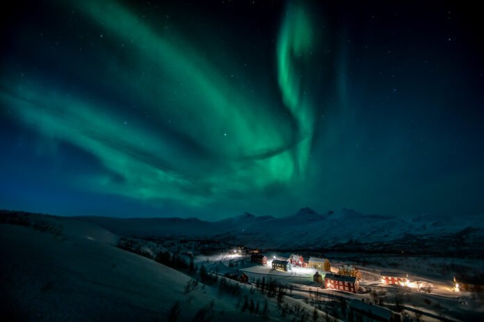 Northern Light in Bodø - Jakobsbakken