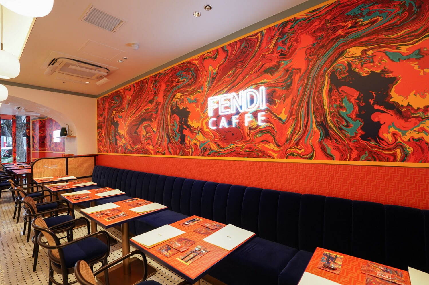 Fendi x Anniversaire Cafe