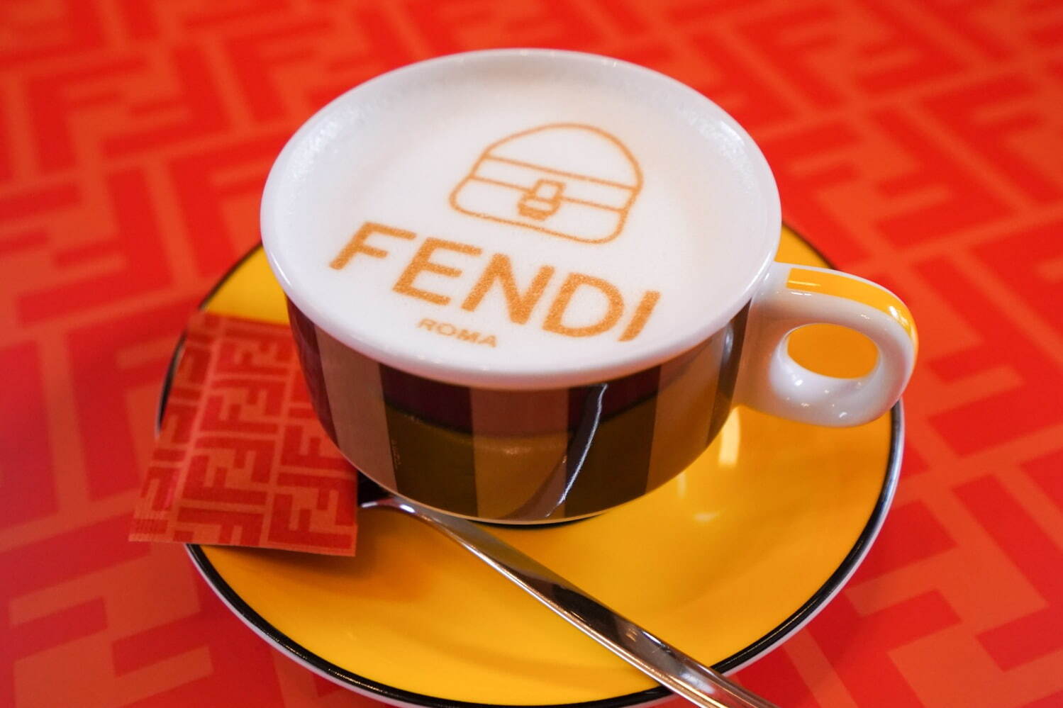 Latte from Fendi x Anniversaire Cafe