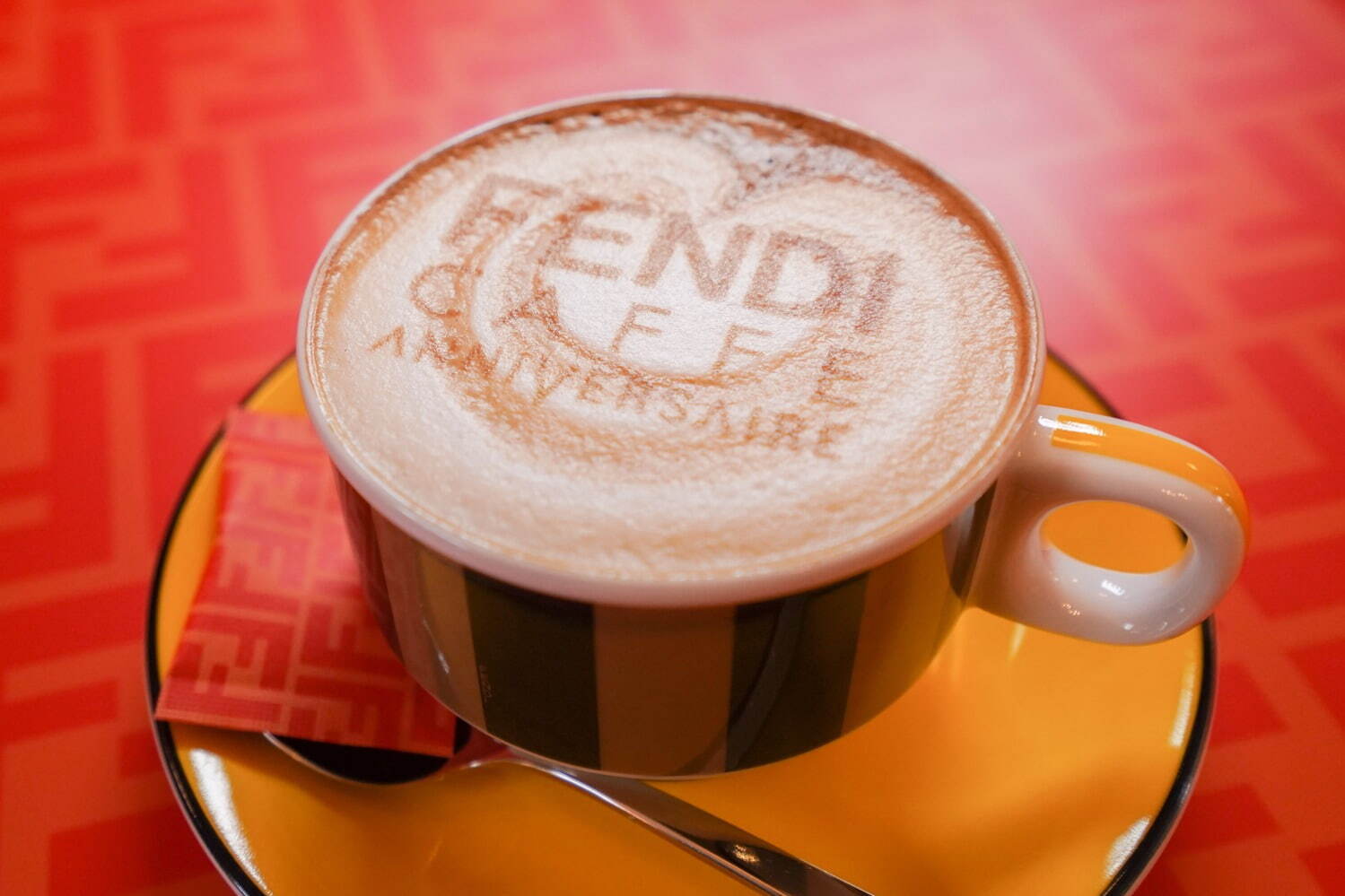 Latte from Fendi x Anniversaire Cafe