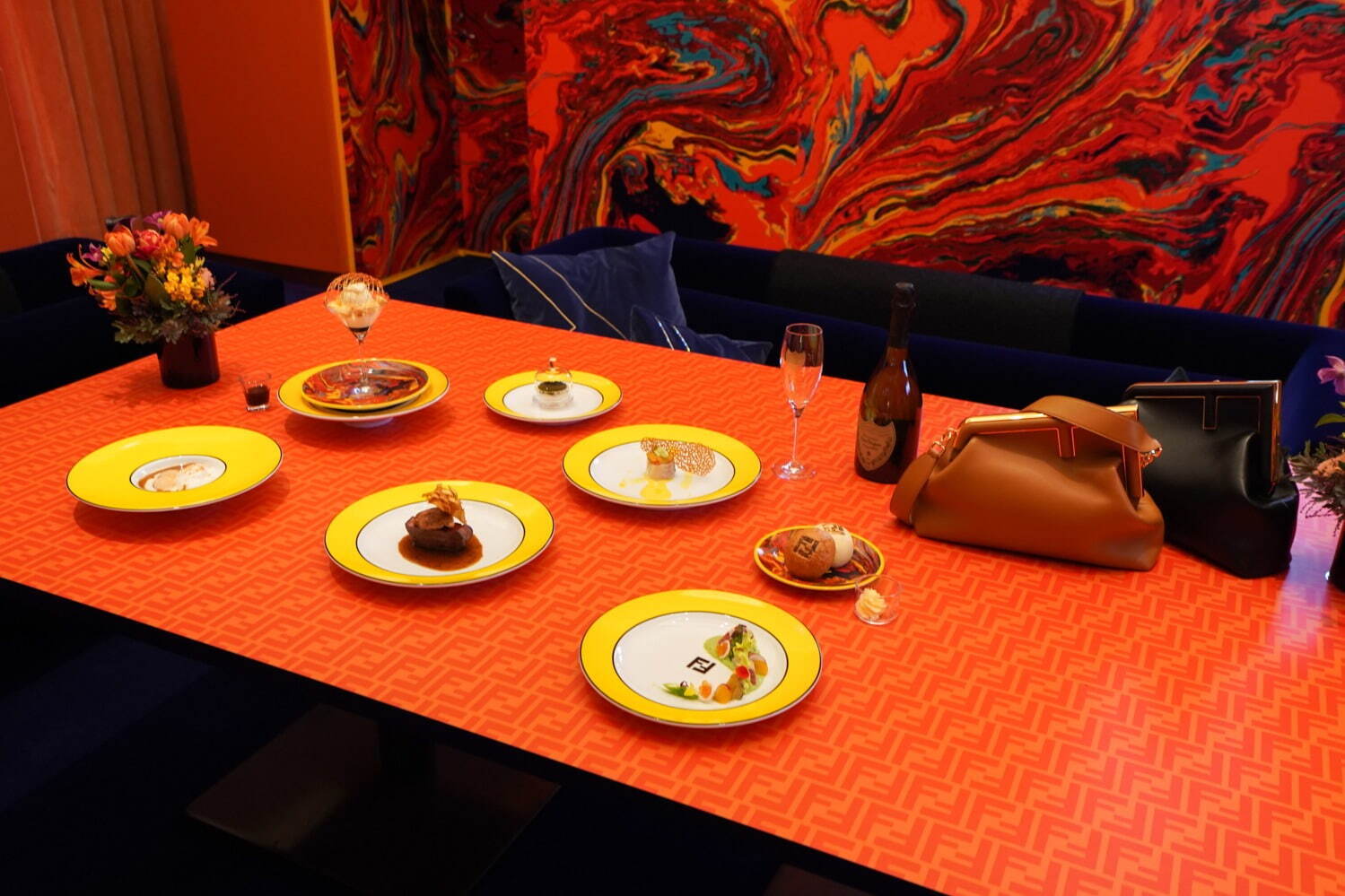 Tasting Menu at Fendi x Anniversaire Cafe