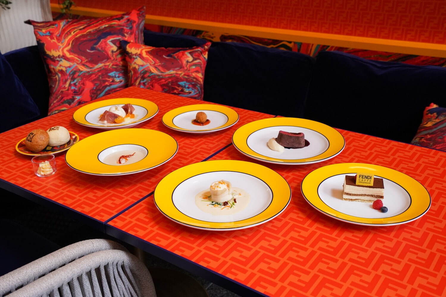 Tasting Menu at Fendi x Anniversaire Cafe