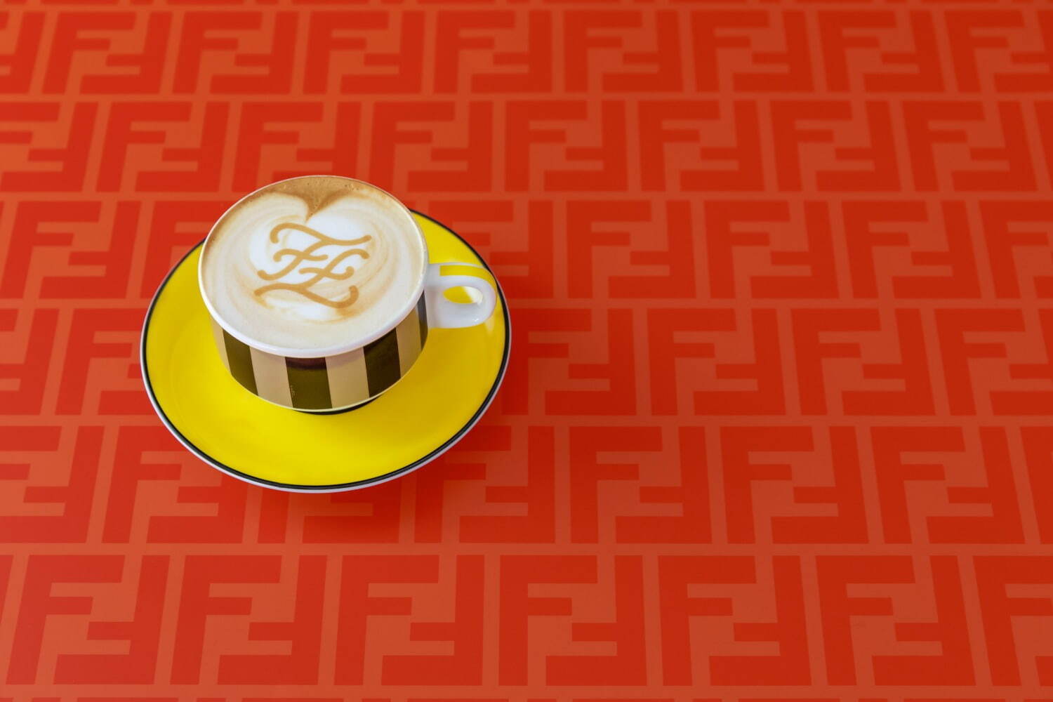 Latte from Fendi x Anniversaire Cafe
