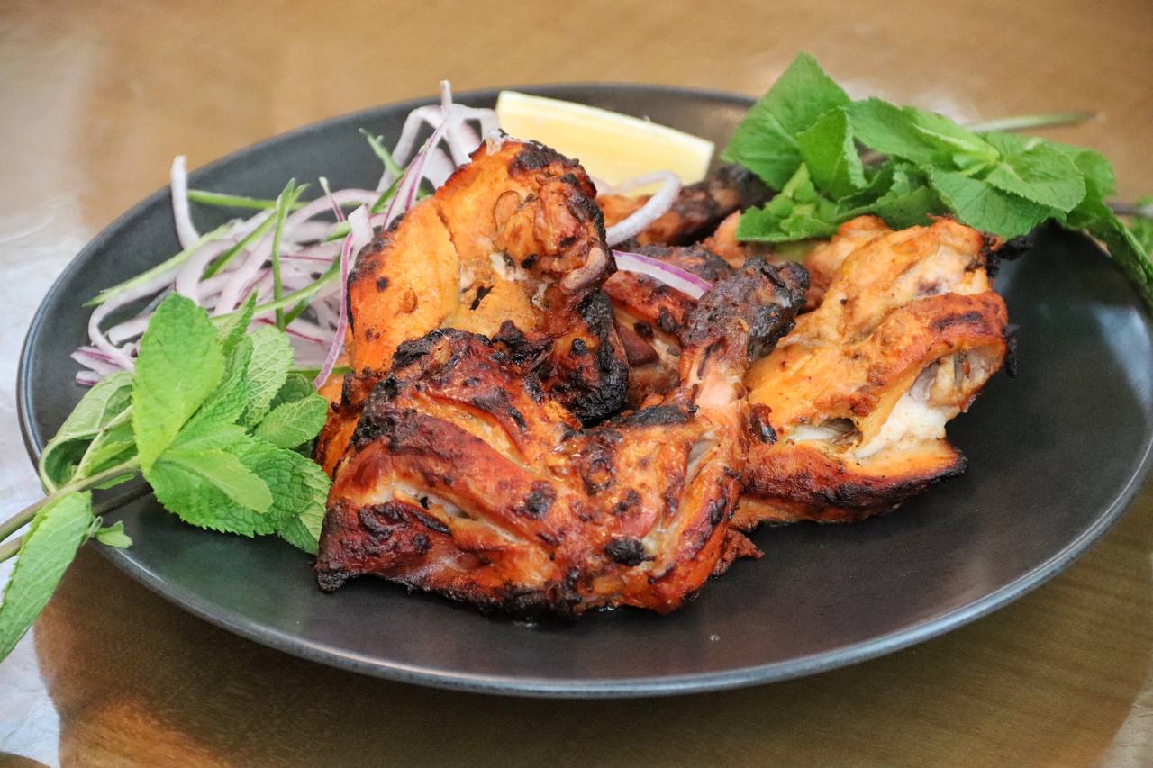 RISE Tandoori Spring Chicken with Yoghurt Mint Sauce