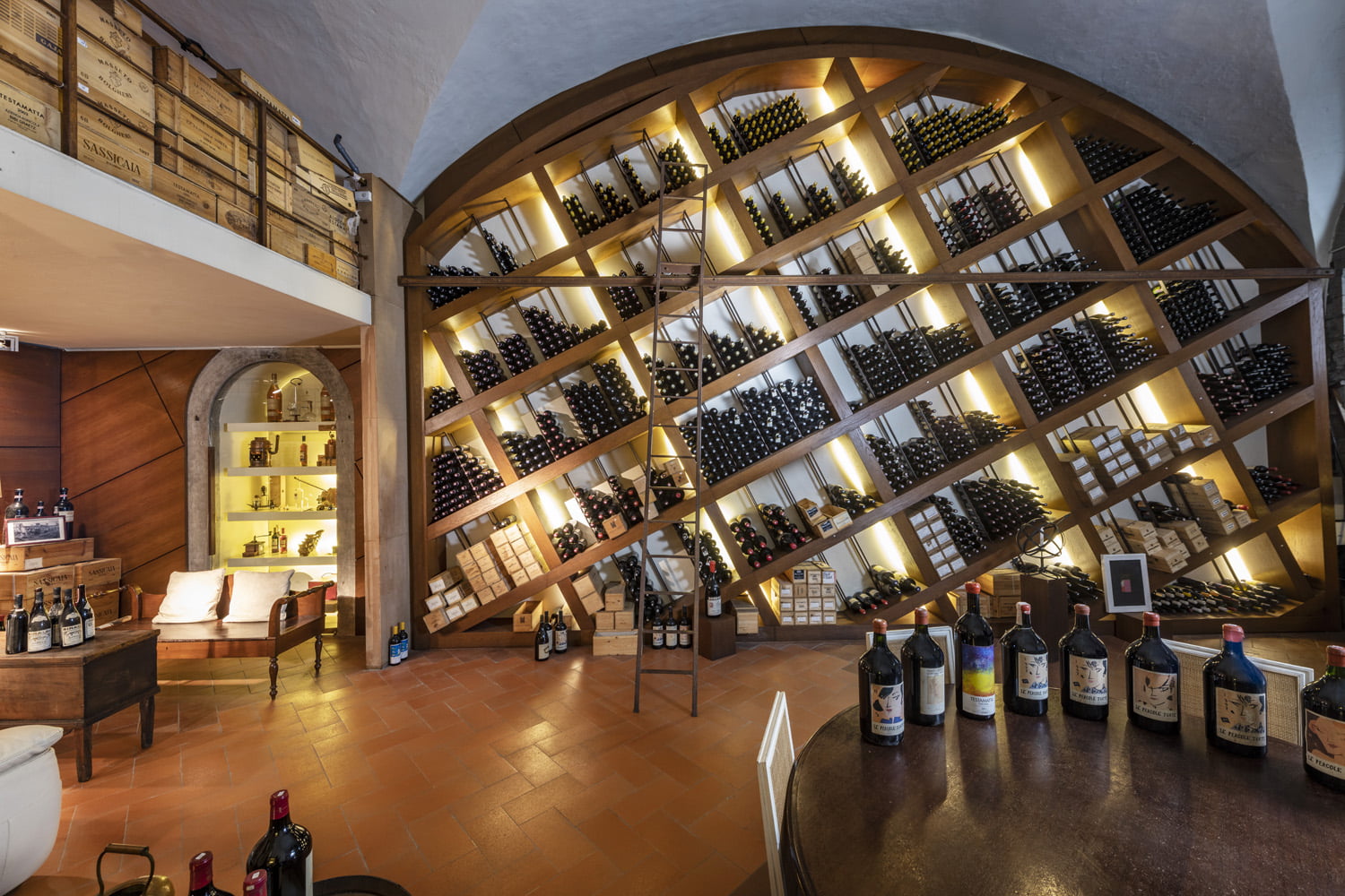 Golden View's Wine Cellar