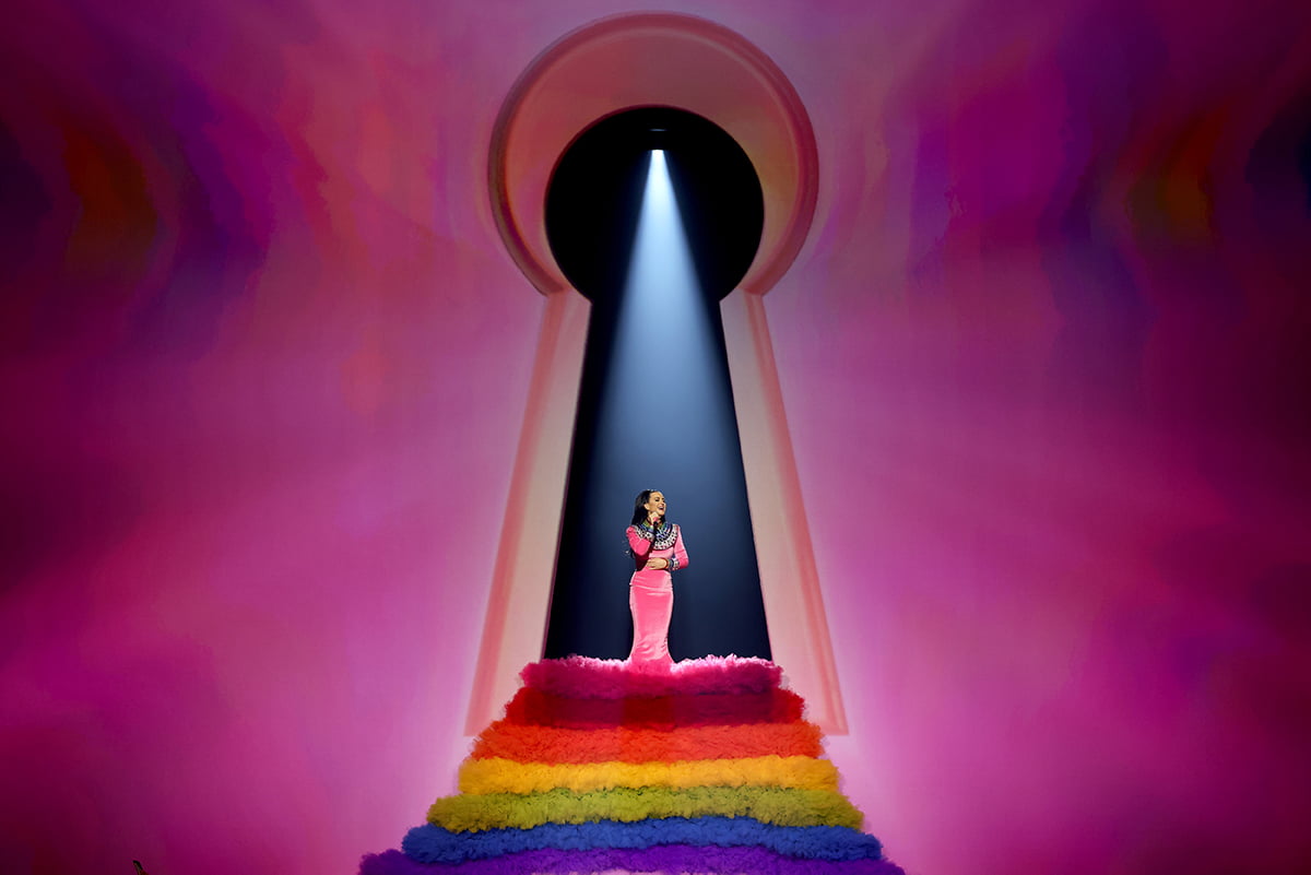 Katy Perry: PLAY at Resorts World Theatre on December 29, 2021.