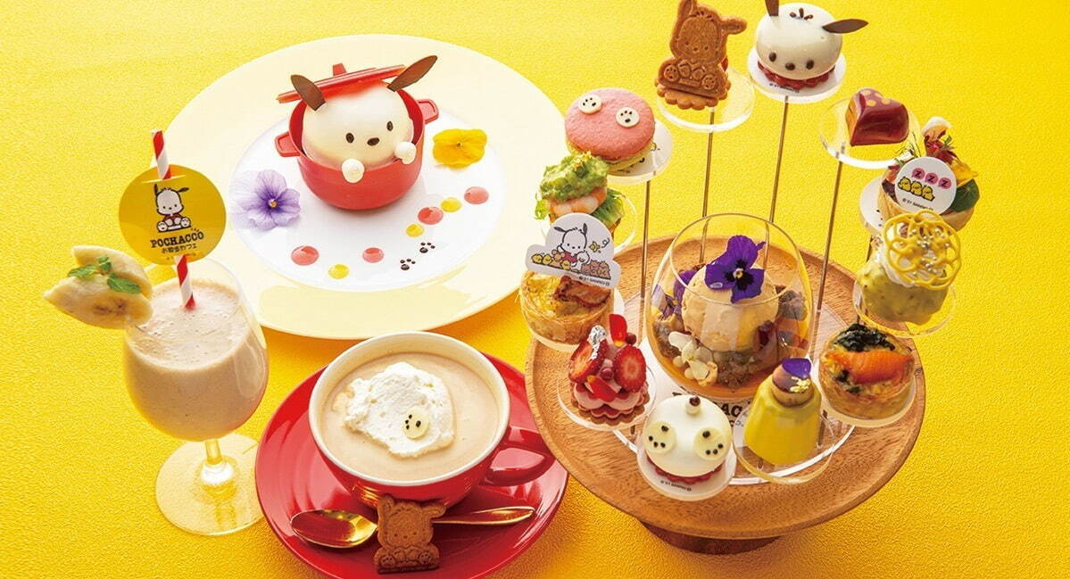 Pochacco Afternoon Tea Set