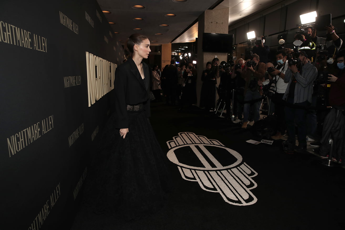 Rooney Mara at World Premiere of Nightmare Alley