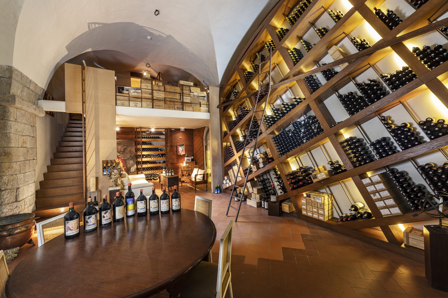 Golden View's Wine Cellar