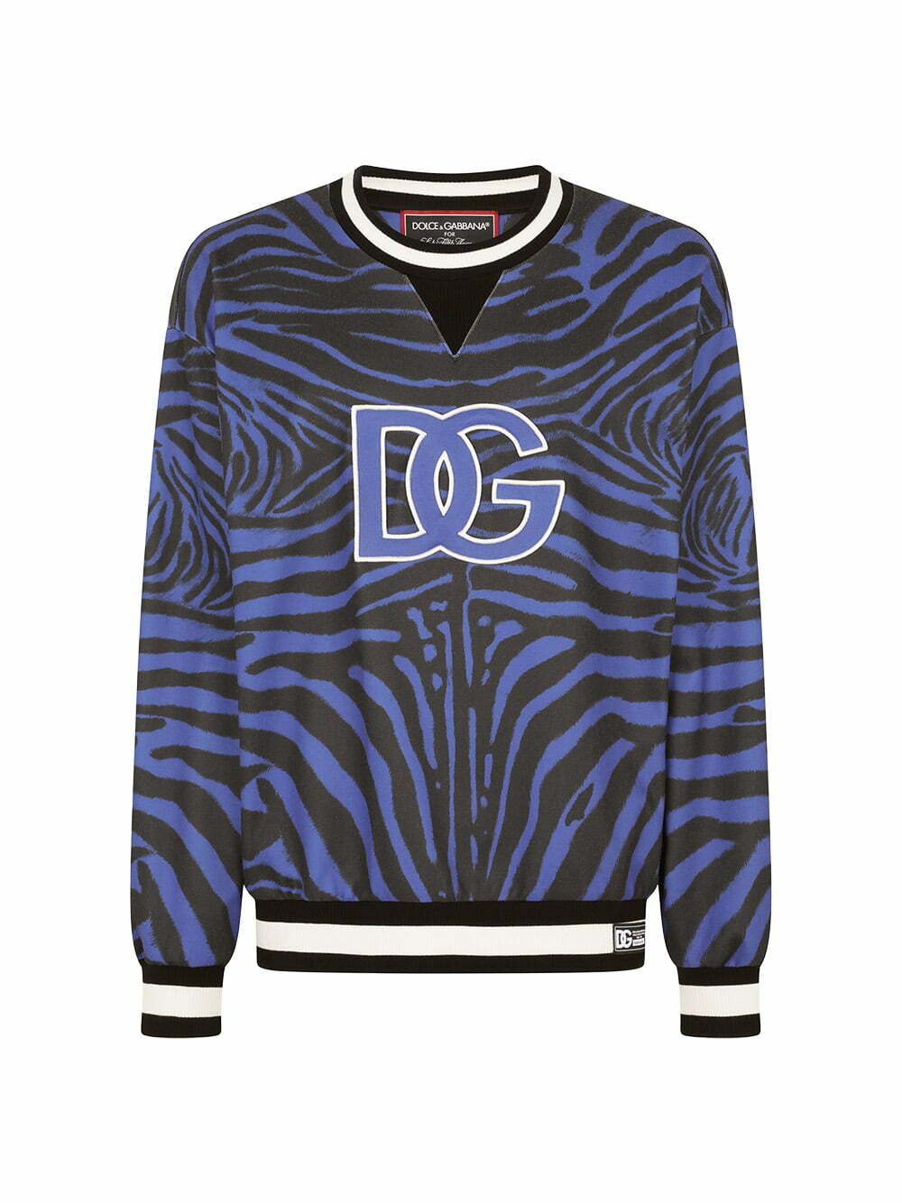 Dolce & Gabbana Zebra Jersey Sweatshirt