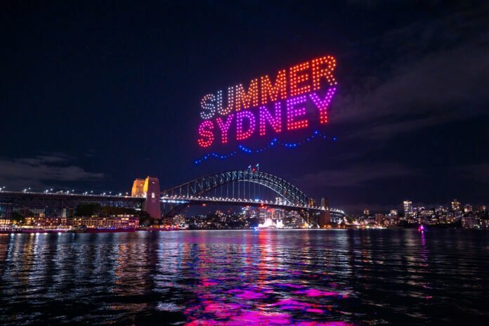 ELEVATE Sydney 2022 First Night, 1 January 2022, SkyShow Elevate Sydney