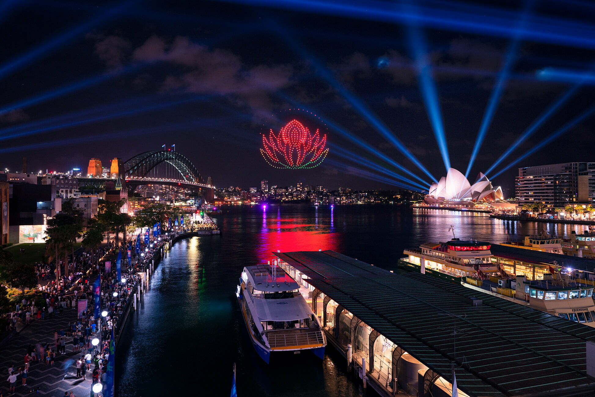 ELEVATE Sydney 2022 First Night, 1 January 2022, SkyShow 