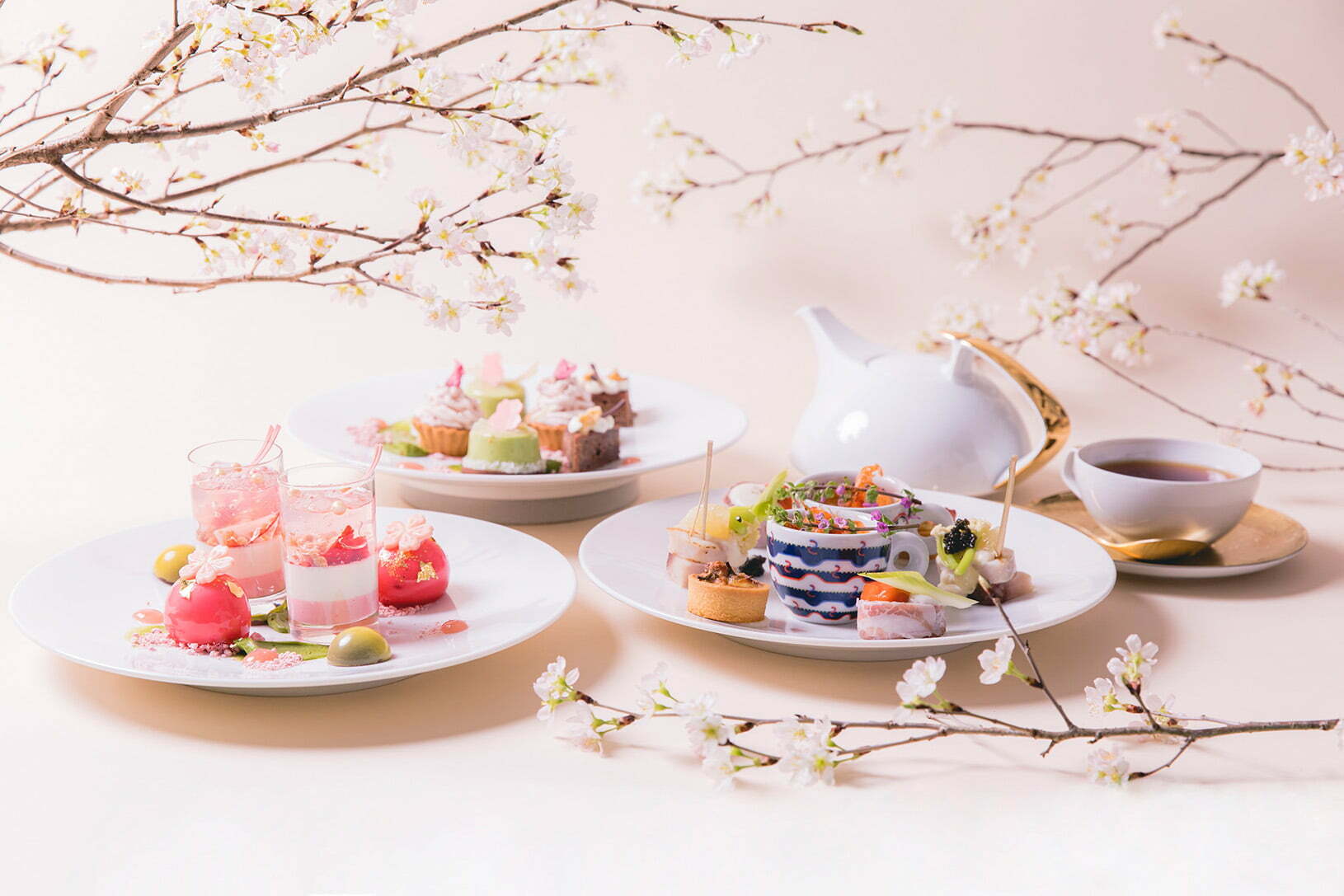 2022 Sakura Afternoon Tea at Dhawa Yura Kyoto