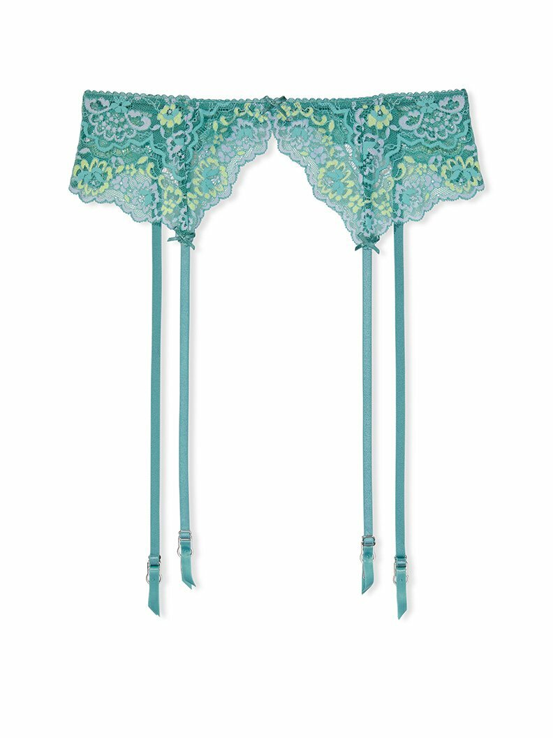 Dream Angels Floral Lace Garter Belt