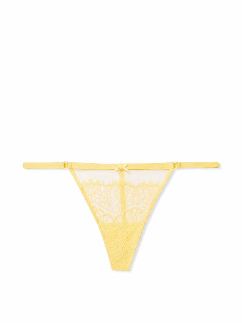 Dream Angels Mesh & Lace V-String Panty