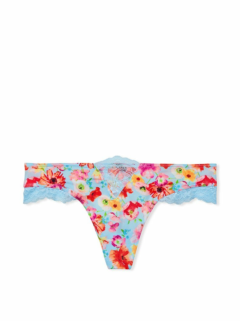 Micro Lace Inset Cheeky Panty