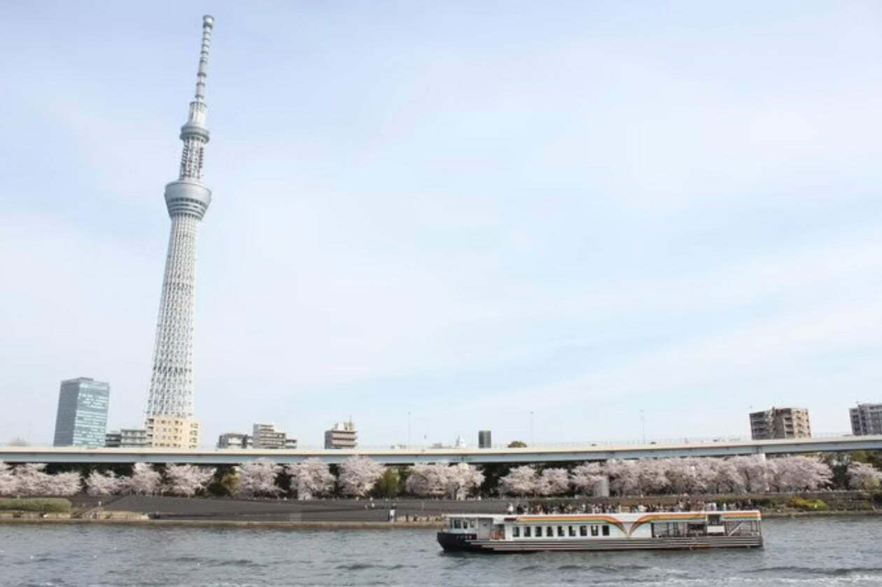TOKYO SKYTREE and cruise on Sumida River