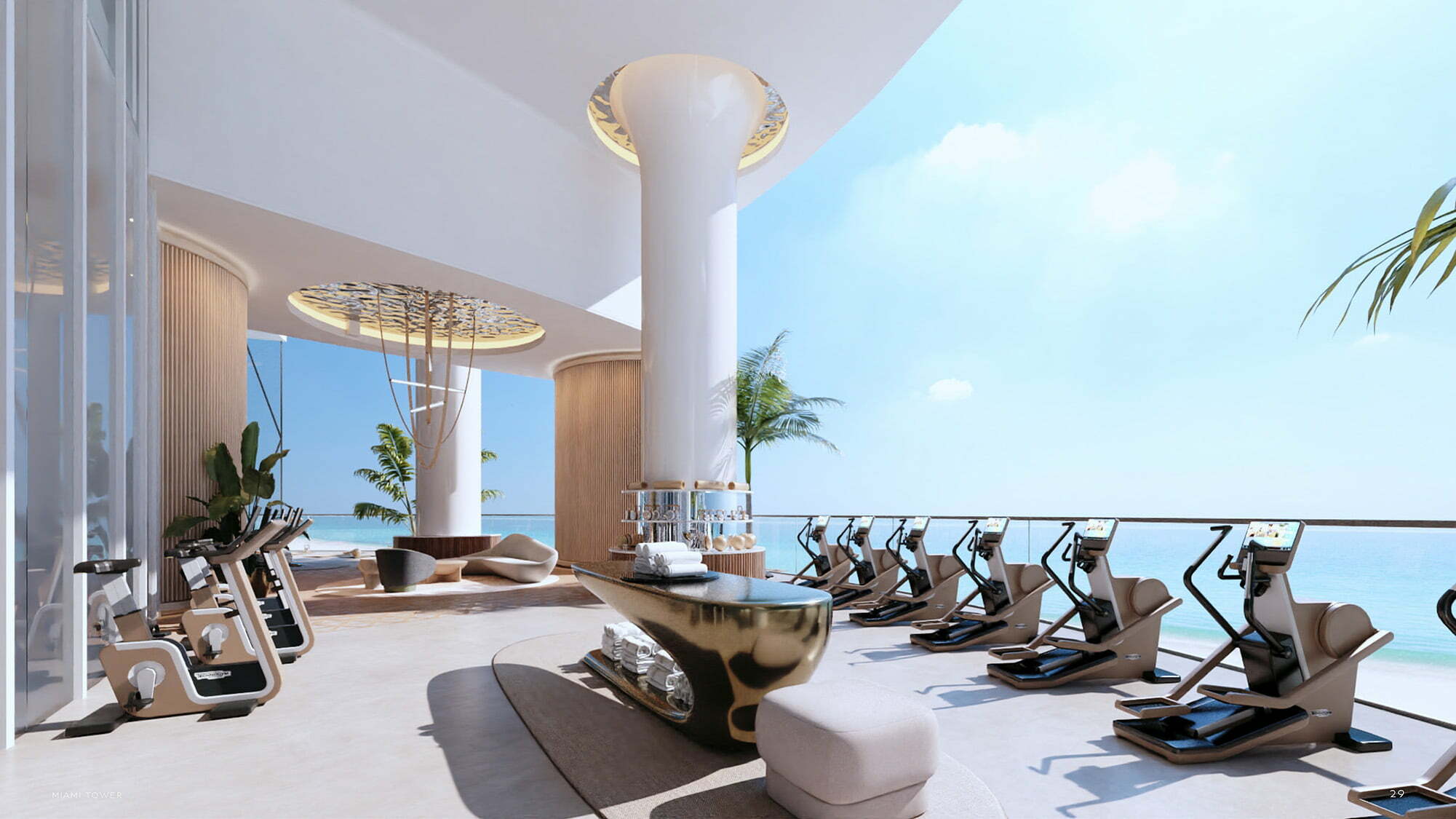 Bentley Residences Miami - Wellness Terrace