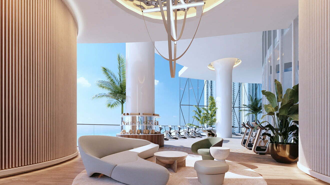 Bentley Residences Miami - Wellness Terrace 