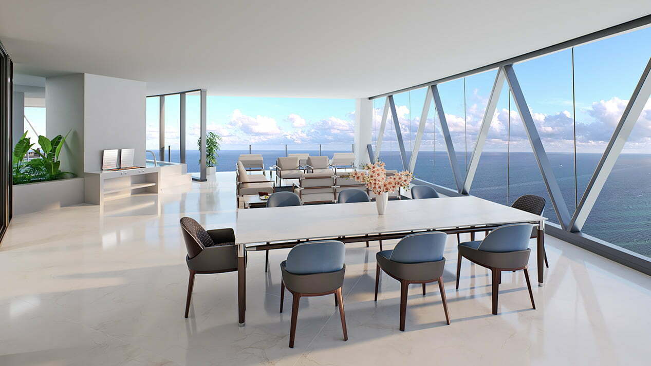 Bentley Residences Miami - West Unit - Balcony