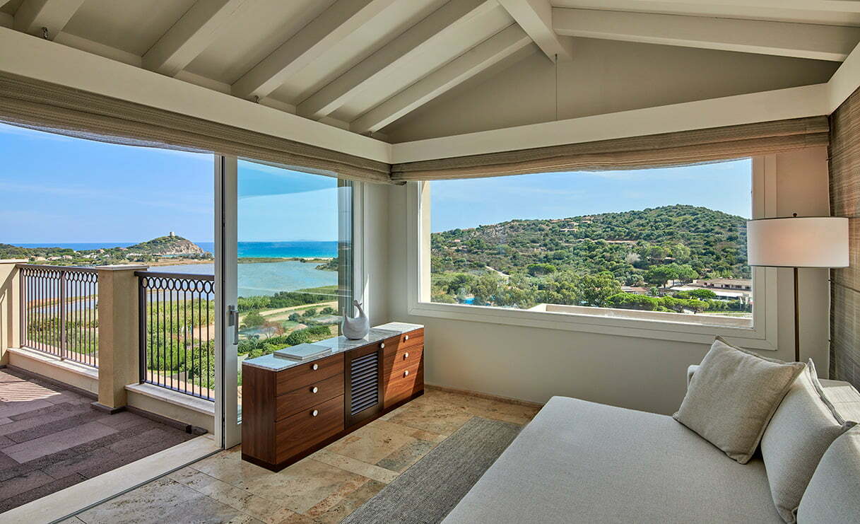 Conrad Chia Laguna Sardinia Shardana Presidential Suite with Sea View Studio Guest Room