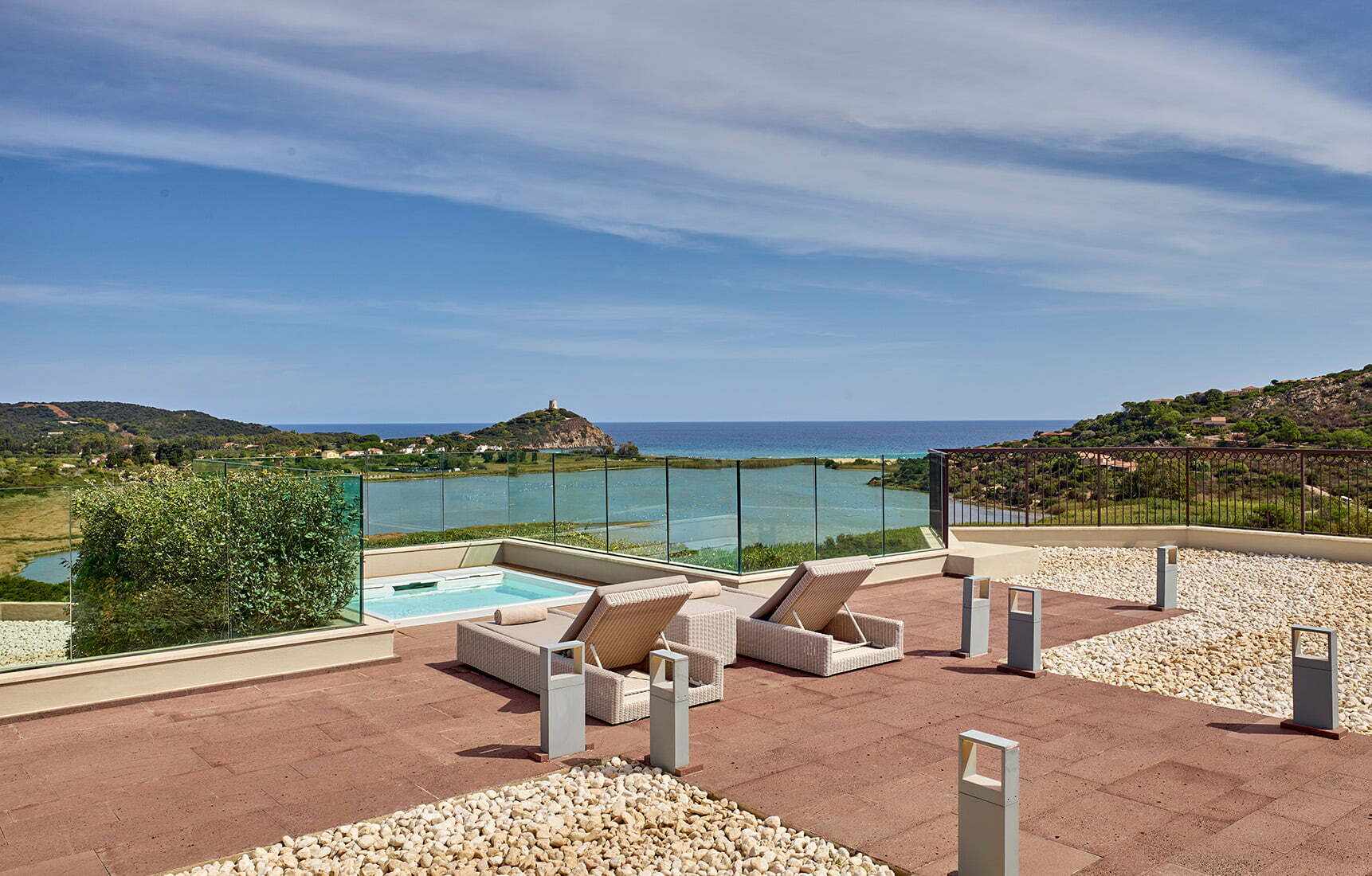 Conrad Chia Laguna Sardinia Shardana Presidential Suite with Sea View Terrace