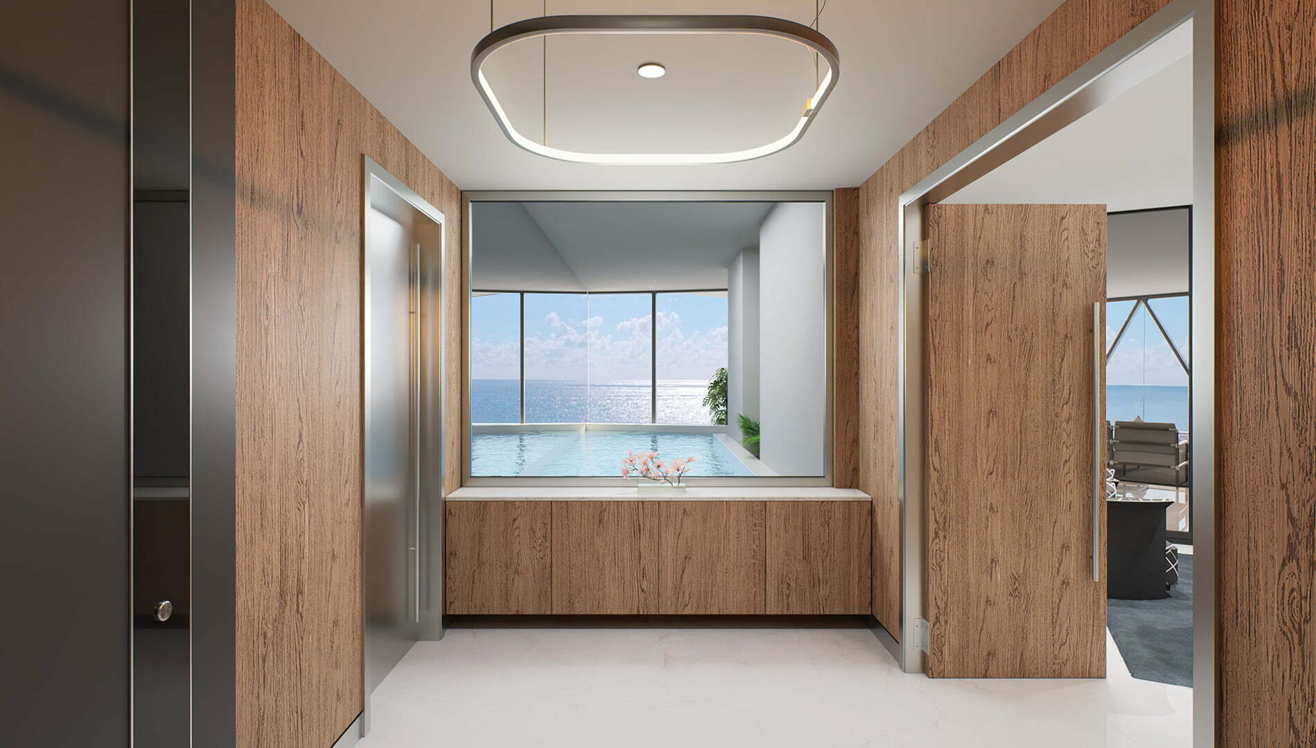 Bentley Residences Miami - East Unit - Foyer