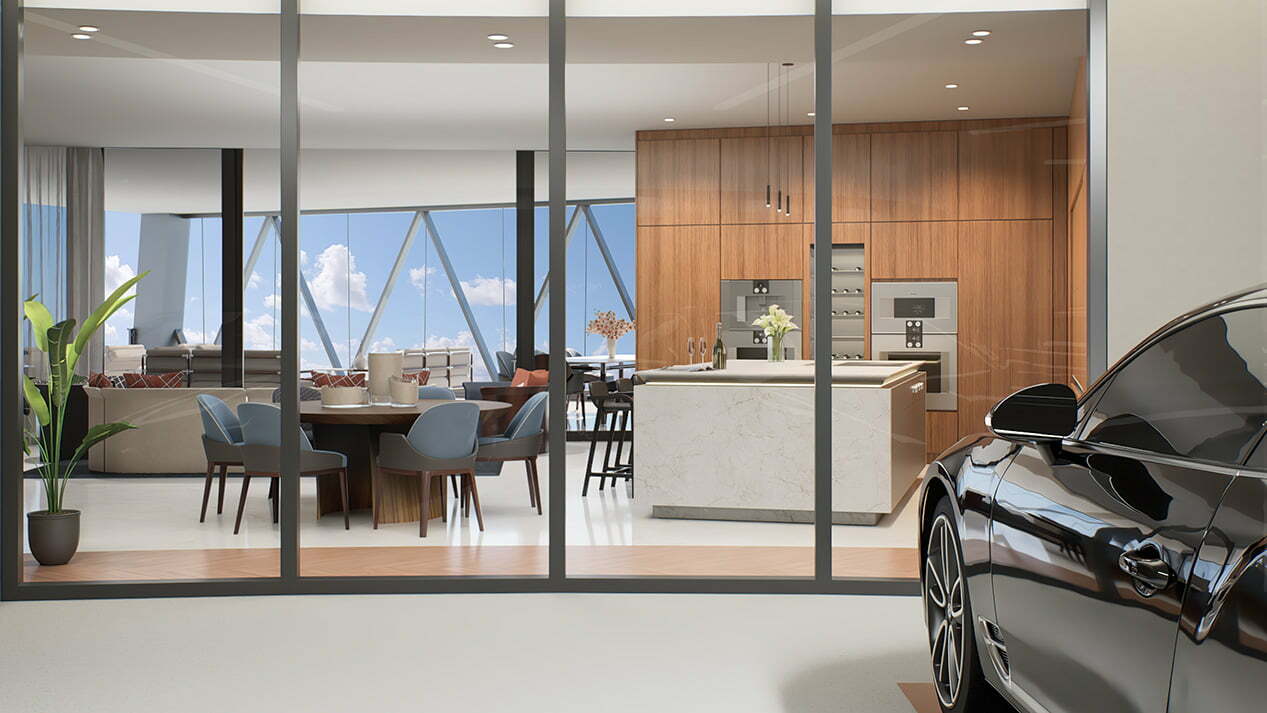 Bentley Residences Miami - East Unit - Garage