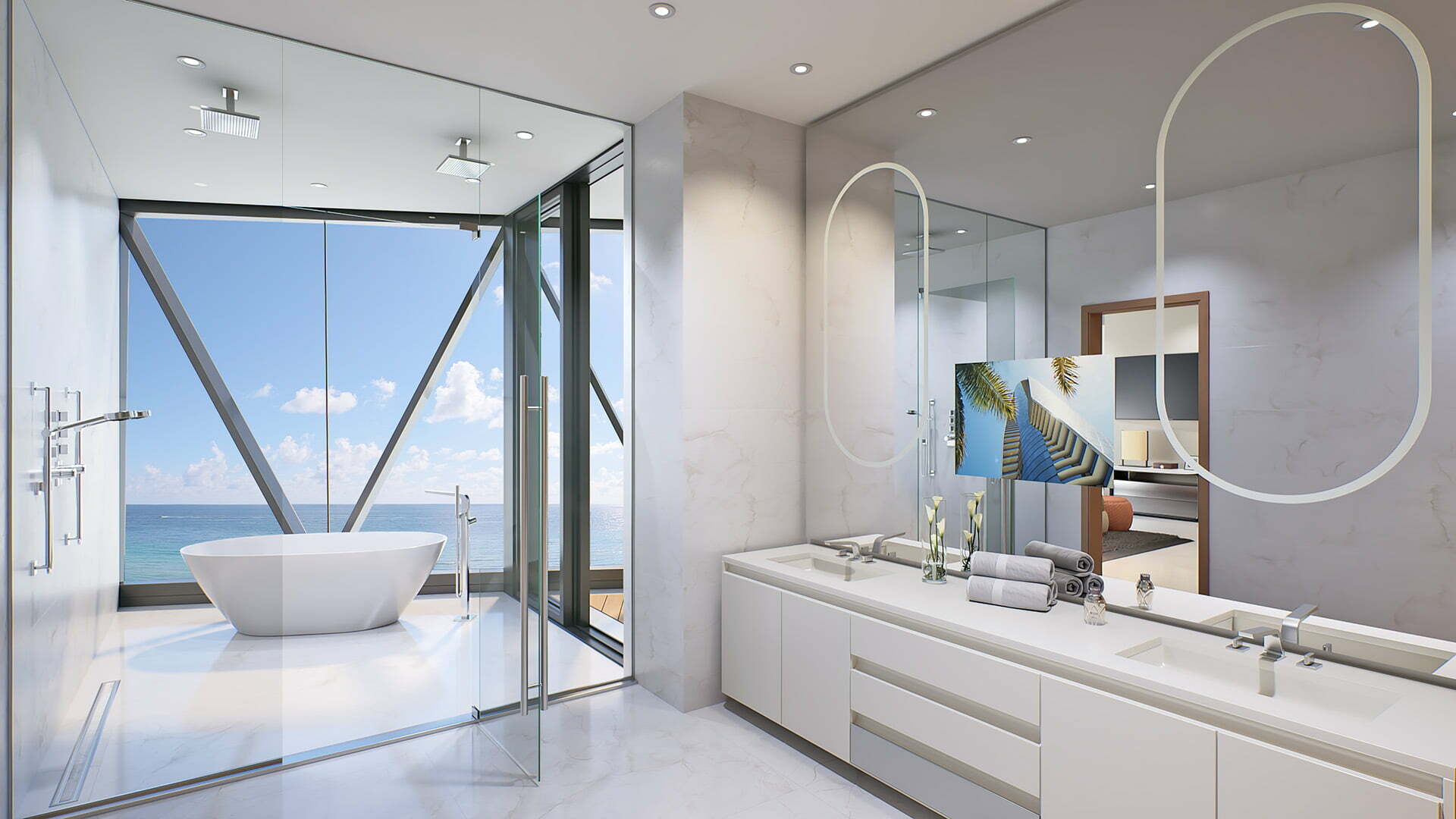 Bentley Residences Miami - East Unit - Bathroom