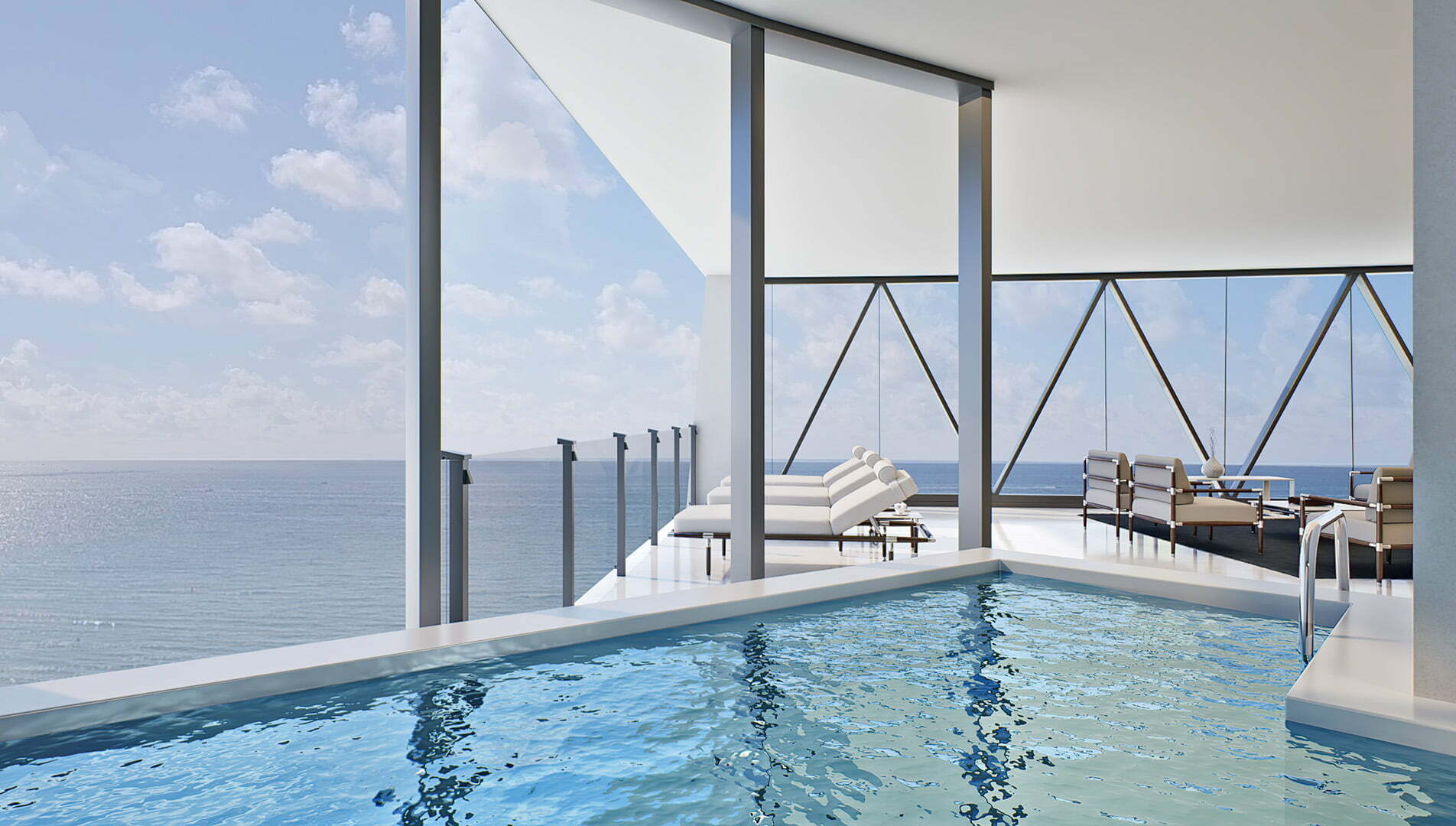 Bentley Residences Miami - East Unit - Pool