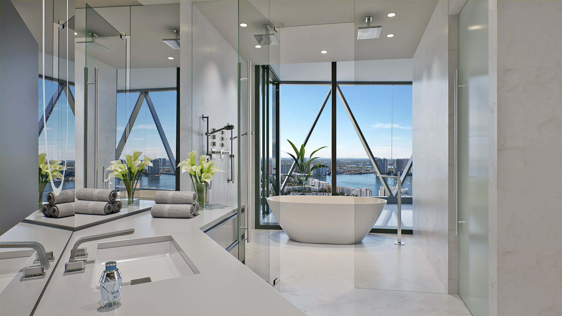 Bentley Residences Miami - West Unit - Bathroom