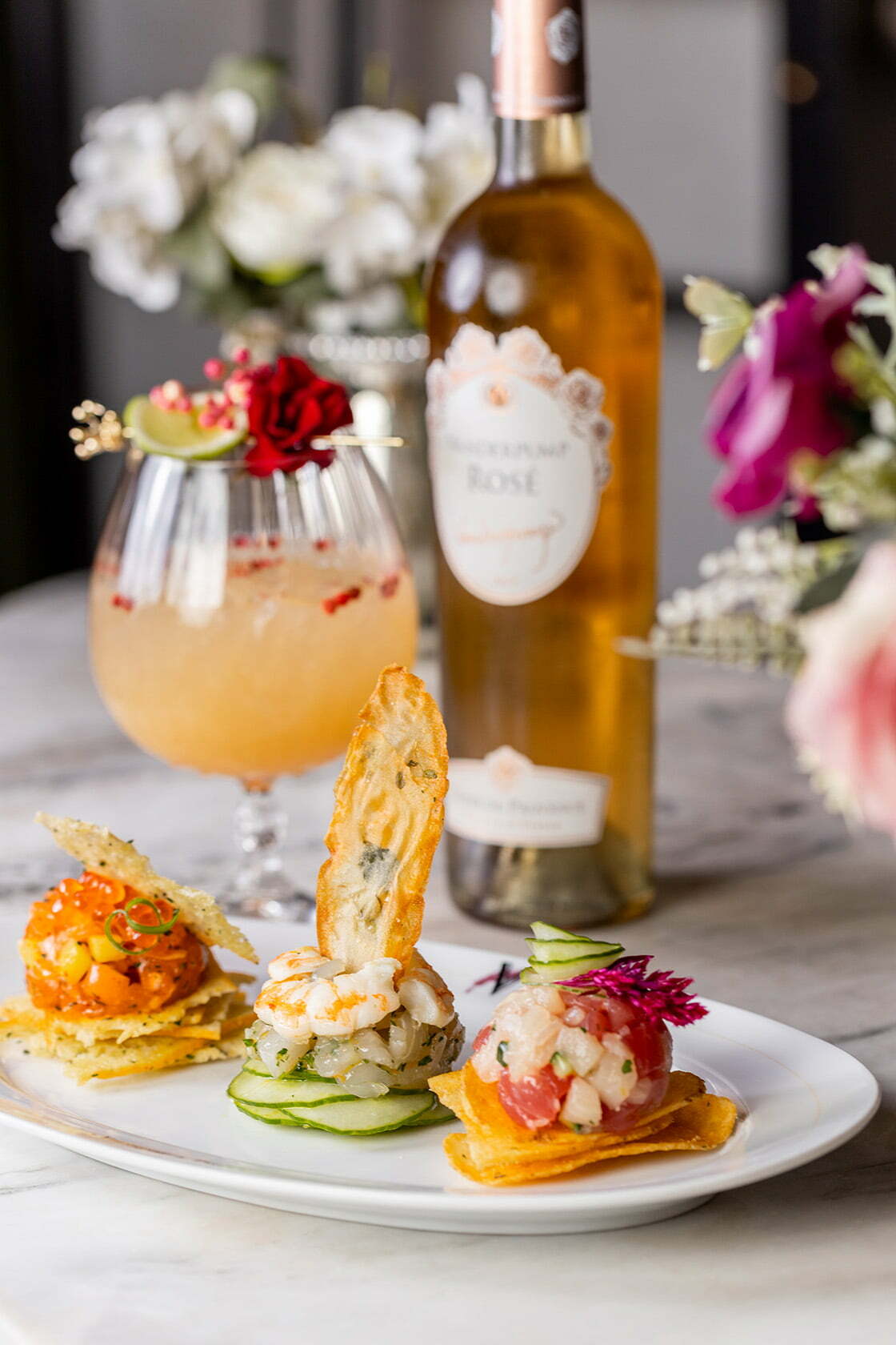 Tickle Your Fancy & Trio of Tartares - Vanderpump à Paris at Paris Las Vegas