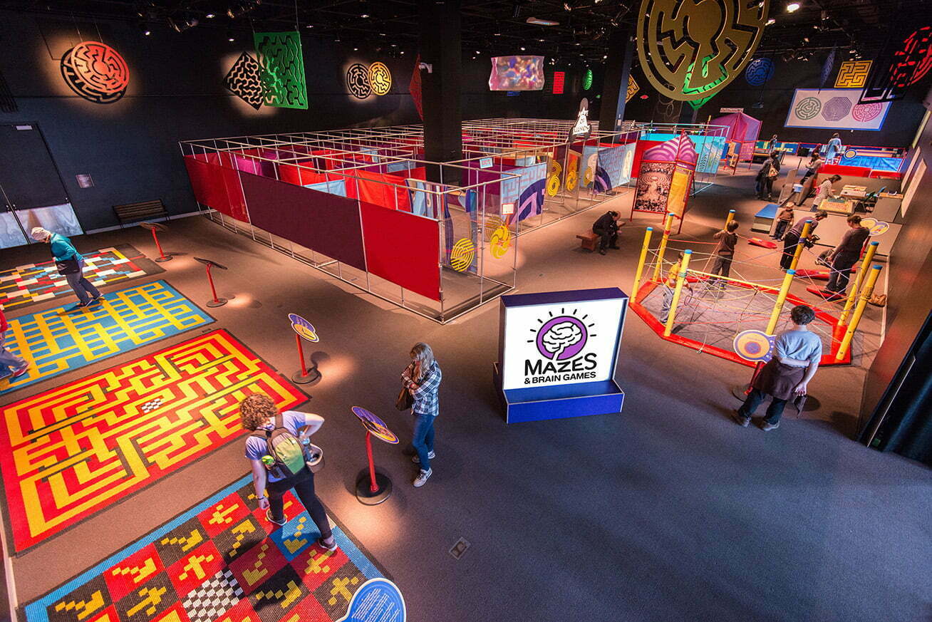 Mazes & Brain Games Experience Opens May 20 at the Denver Museum of Nature & Science