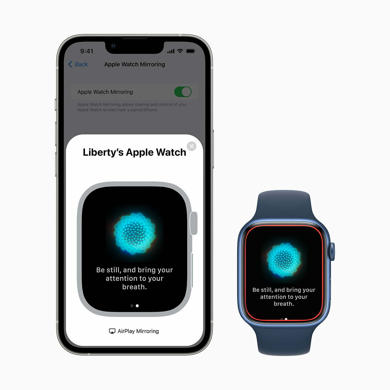 Apple Accessibility OS features 2022 Breathe