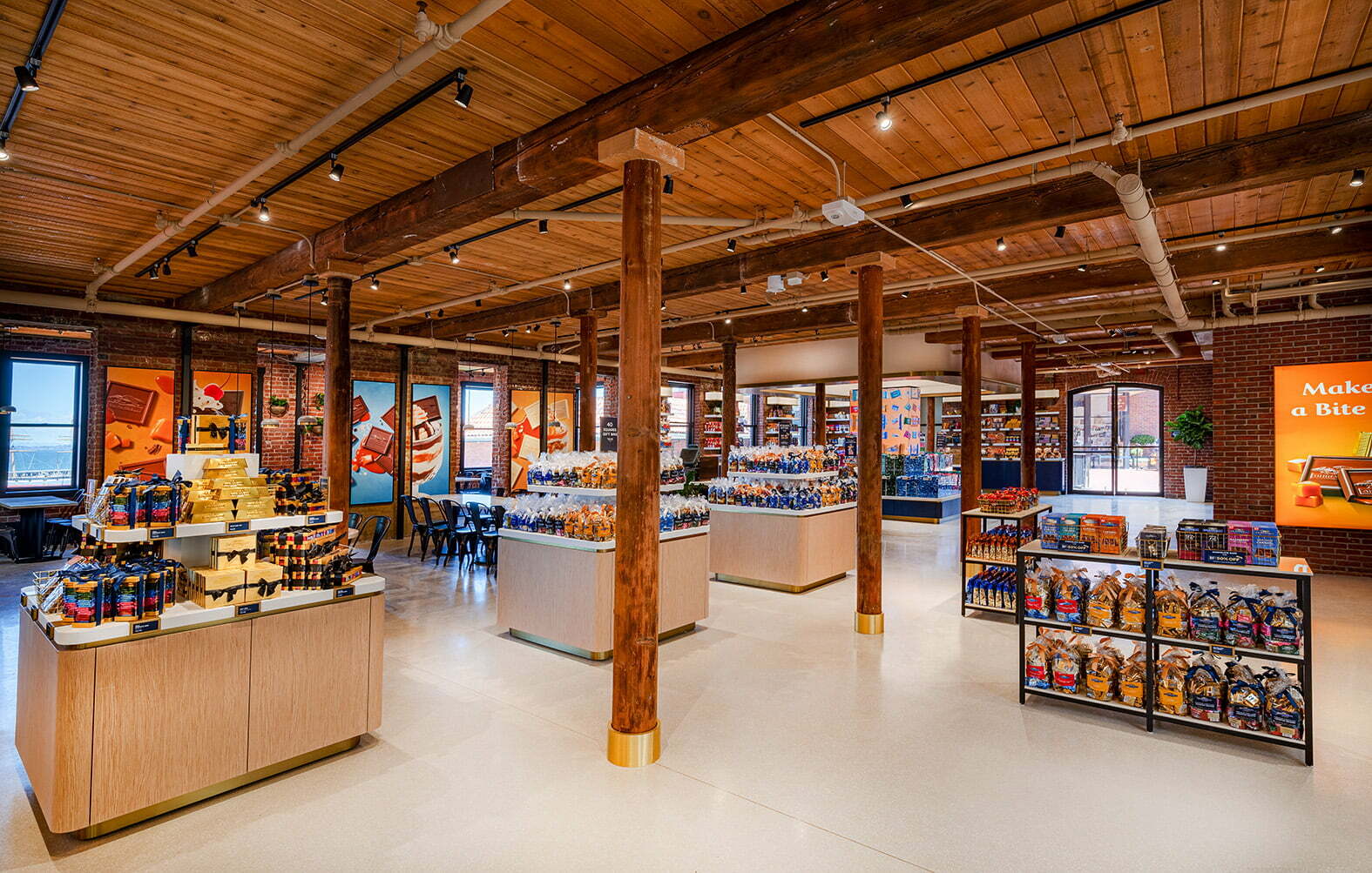 Ghirardelli’s flagship Chocolate Experience Store in San Francisco