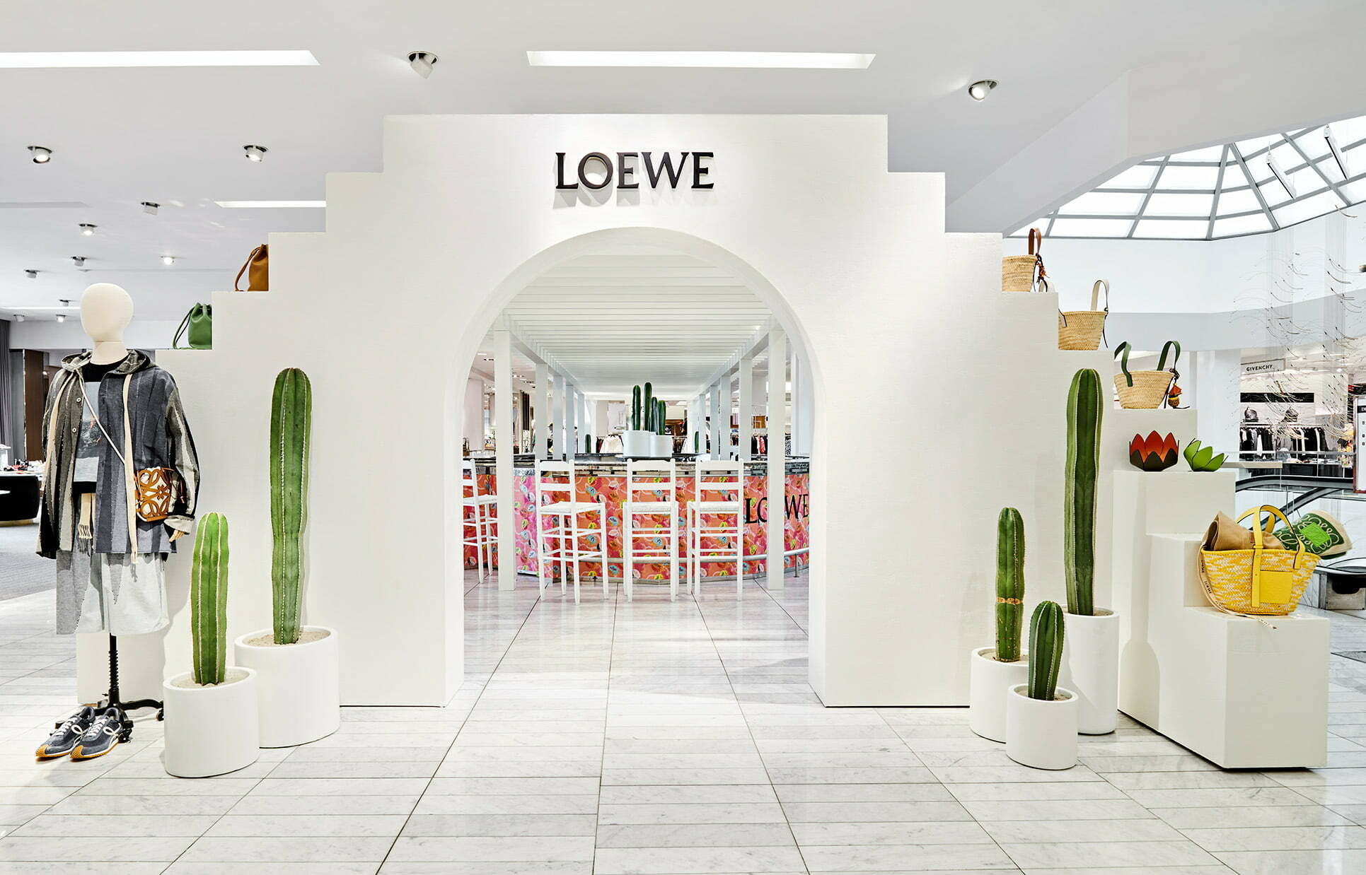 Loewe x Paula's Ibiza at Neiman Marcus Beverly Hills 