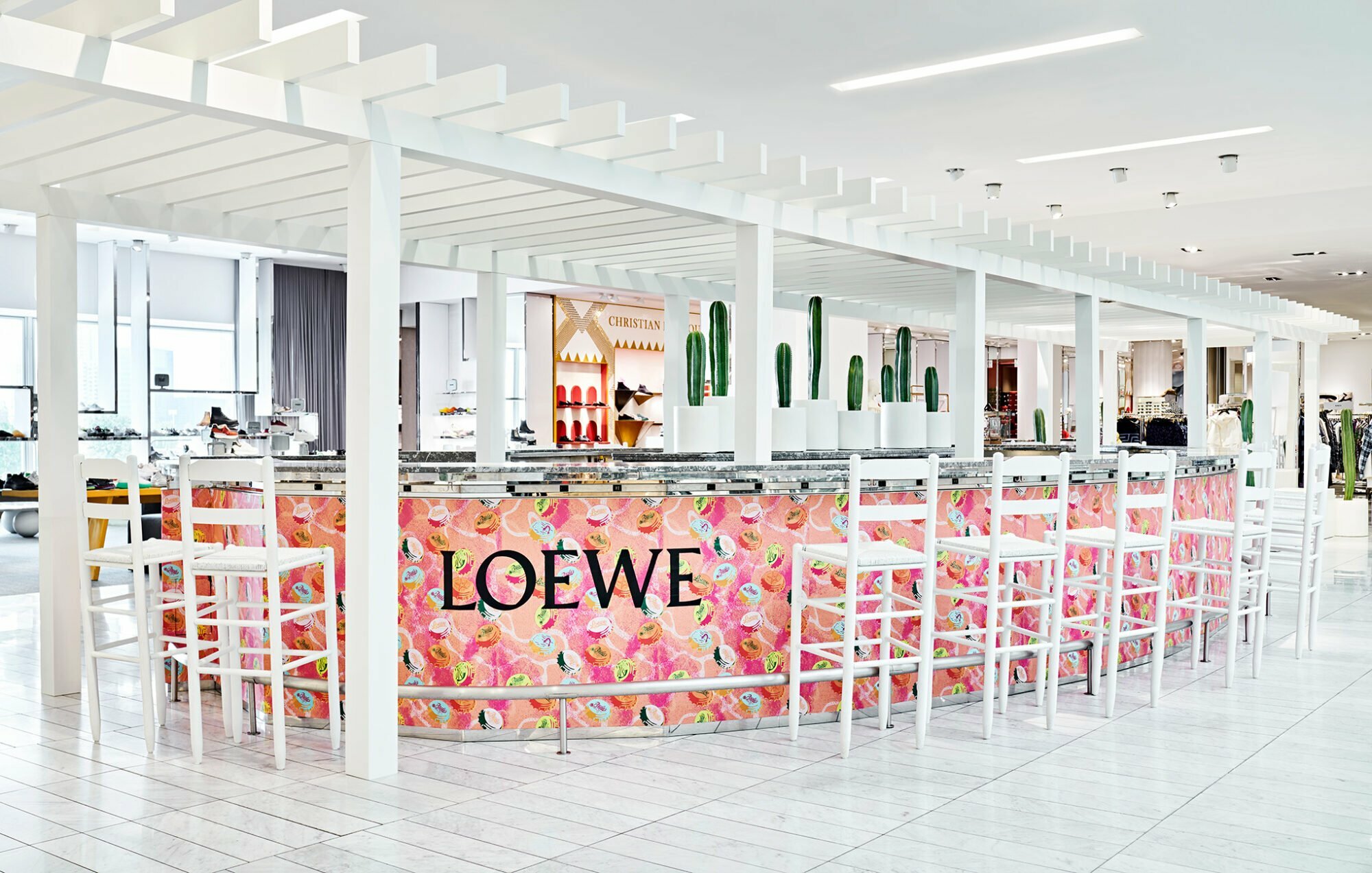 Loewe x Paula's Ibiza at Neiman Marcus Beverly Hills