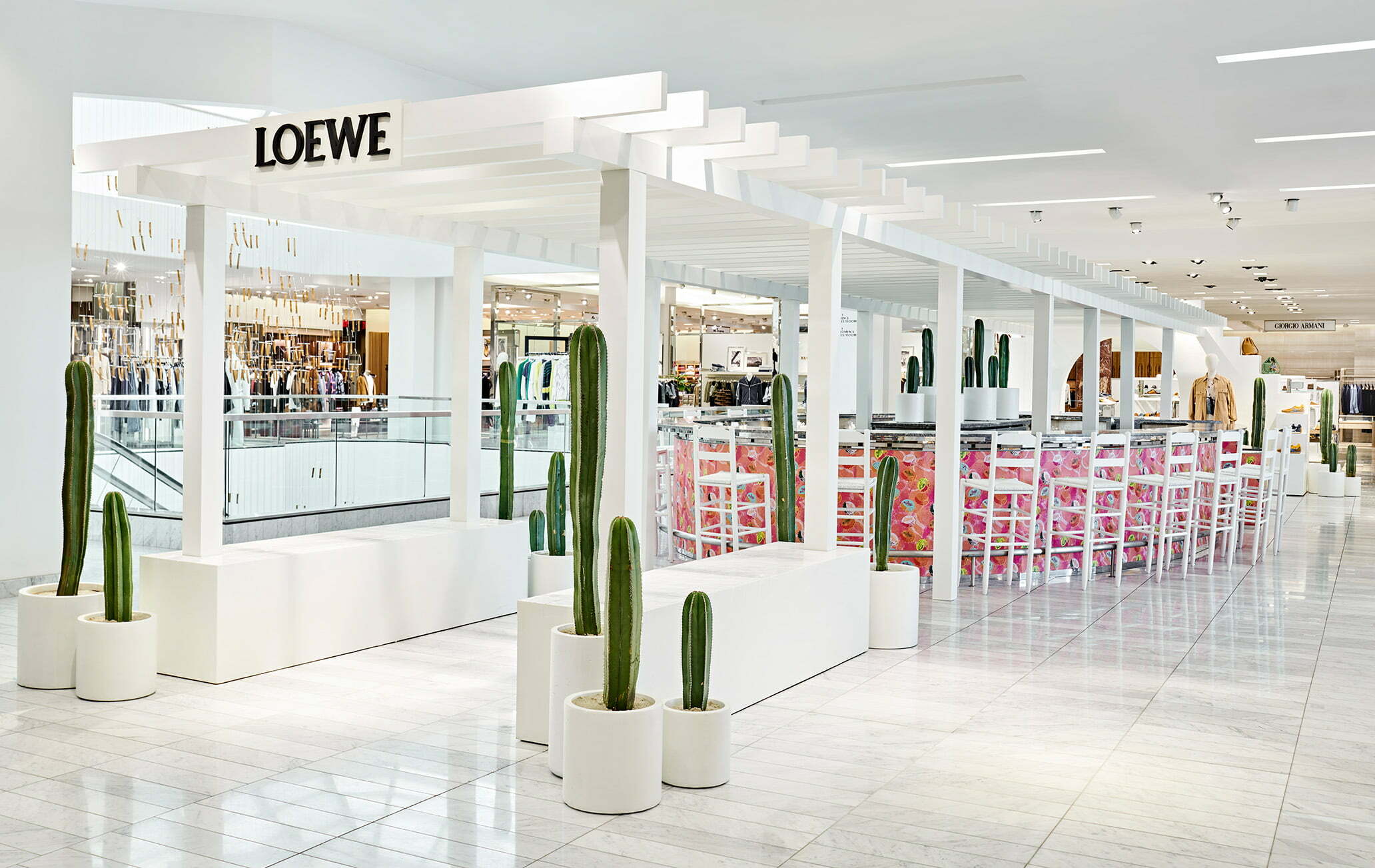 Loewe x Paula's Ibiza at Neiman Marcus Beverly Hills