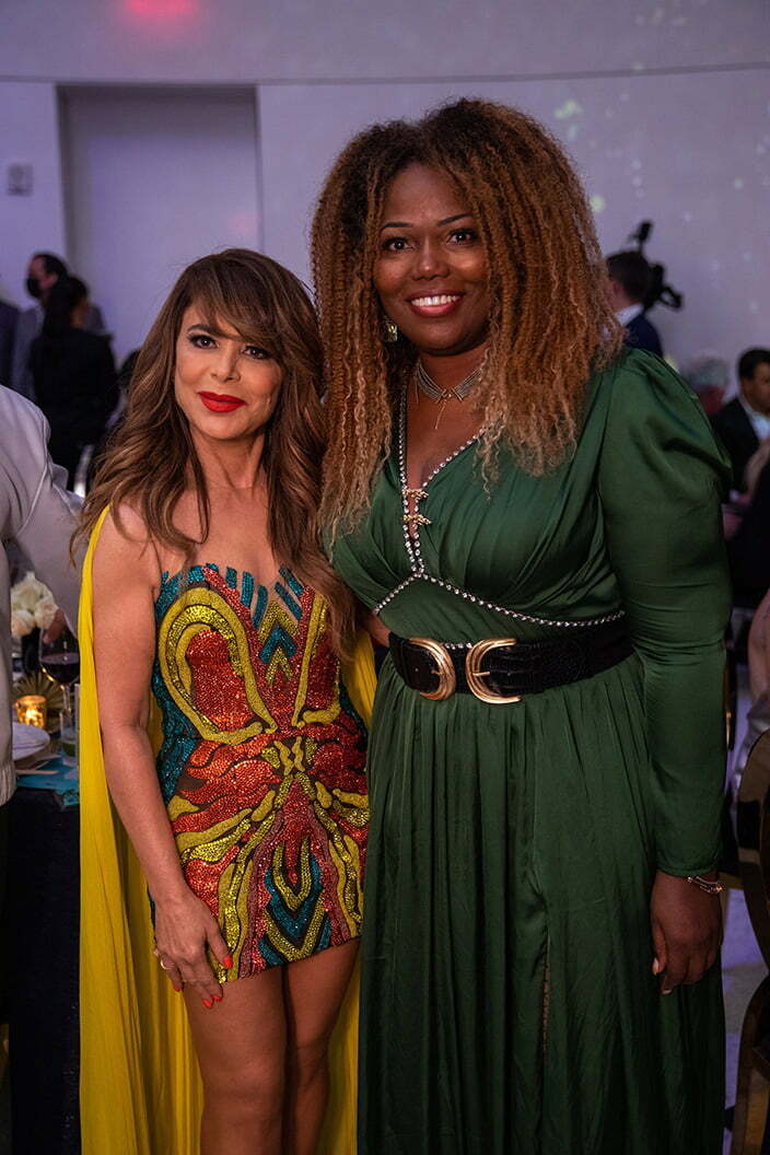 Paula Abdul & Mary Spio