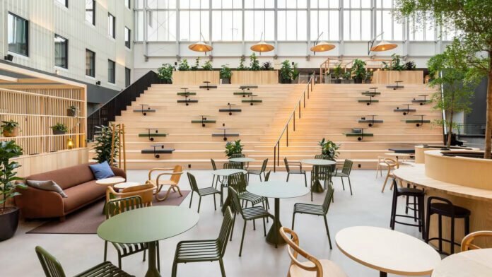 VALO Hotel & Work's coworking area