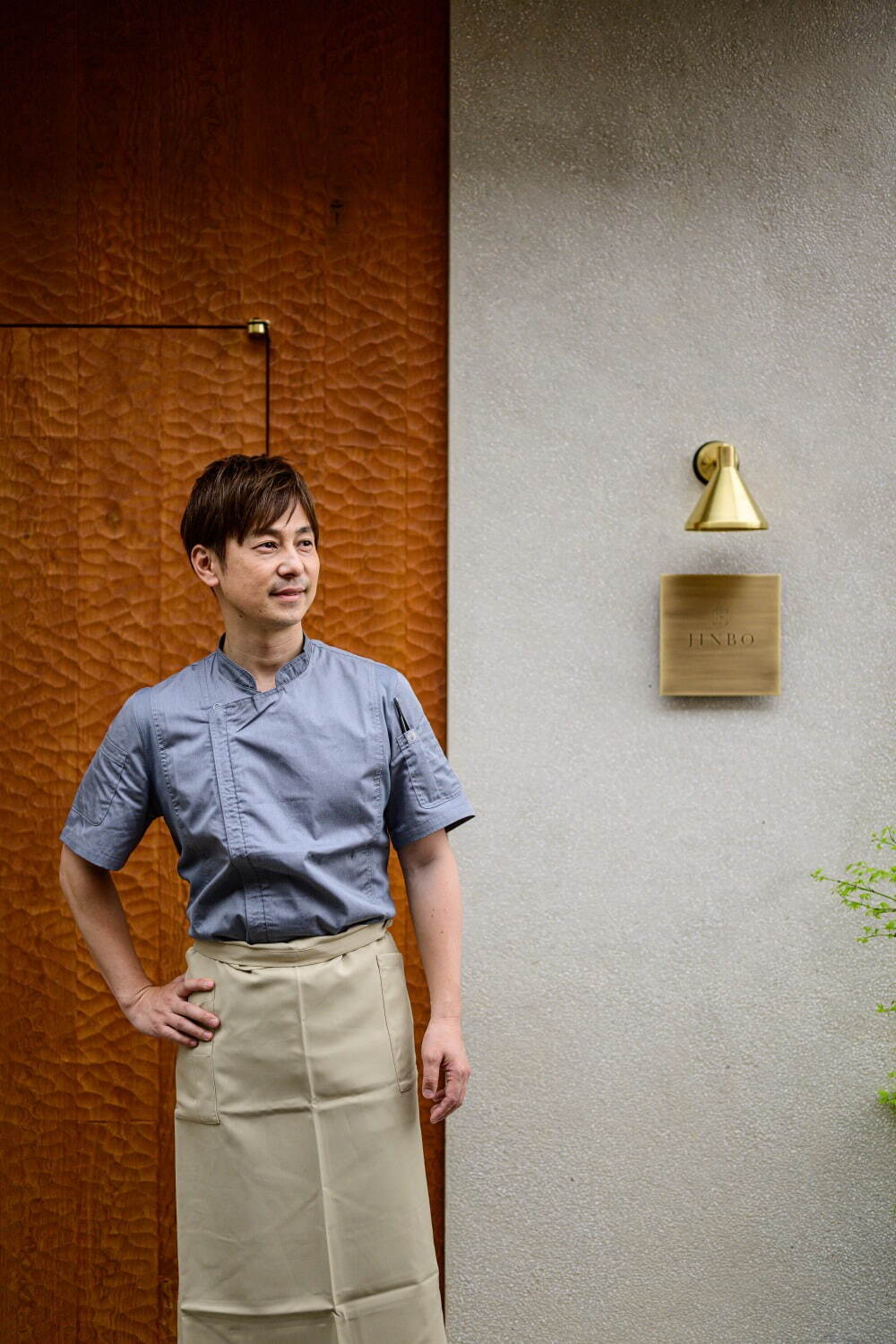Chef Yoshinaga Jinbo at Jinbo Minami Aoyama