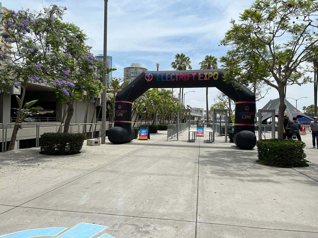 Entrance at Electrify Expo (Julie Chung/SNAP TASTE)