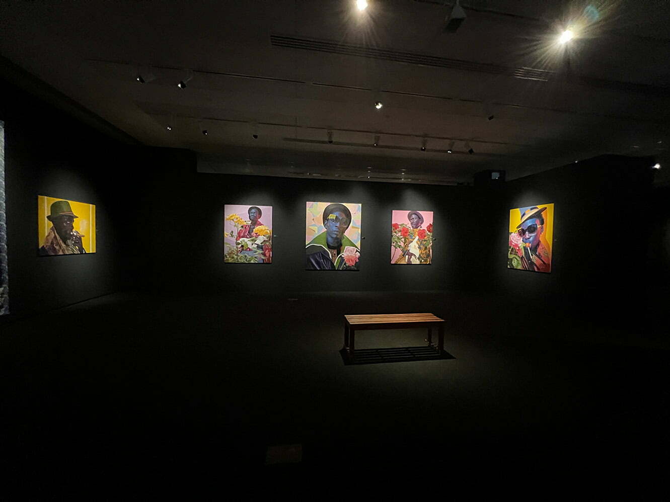 Patterned Perspectives: Contemporary Nigerian art from the Ezenman Collection at Muzeo Museum and Cultural Center’s Main Gallery (Julie Nguyen/SNAP TASTE)