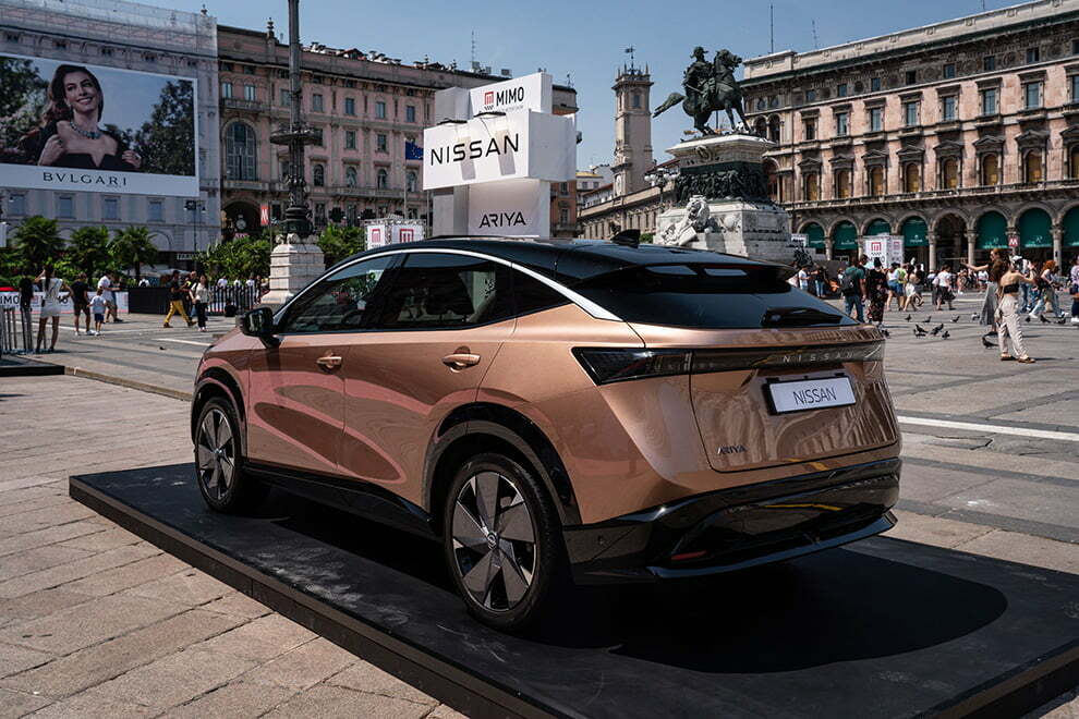 Nissan Ariya - 2022 Milano Monza Motor Show in Milano, Italy