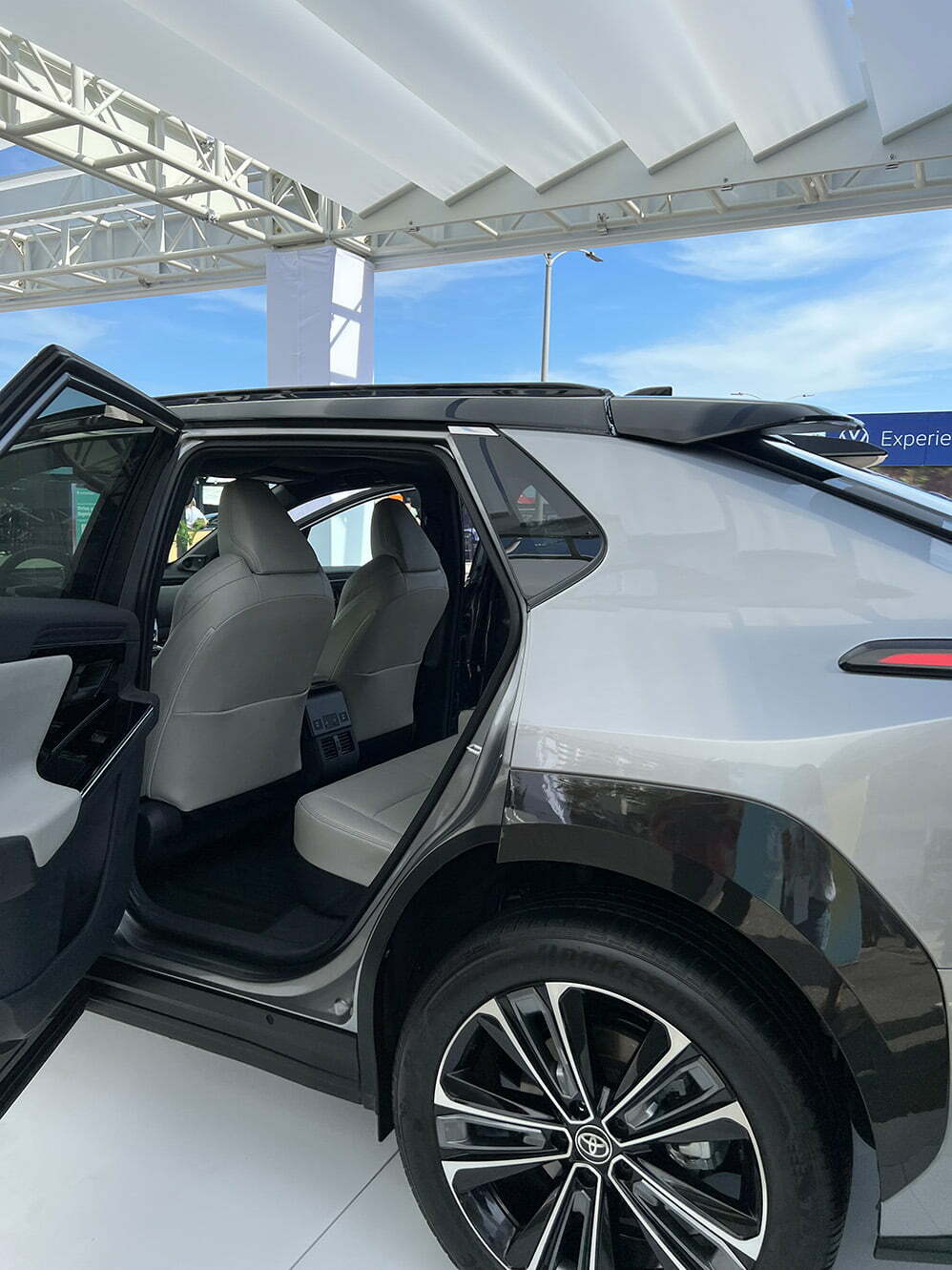 Toyota bZ4X at Electrify Expo (Julie Chung/SNAP TASTE)