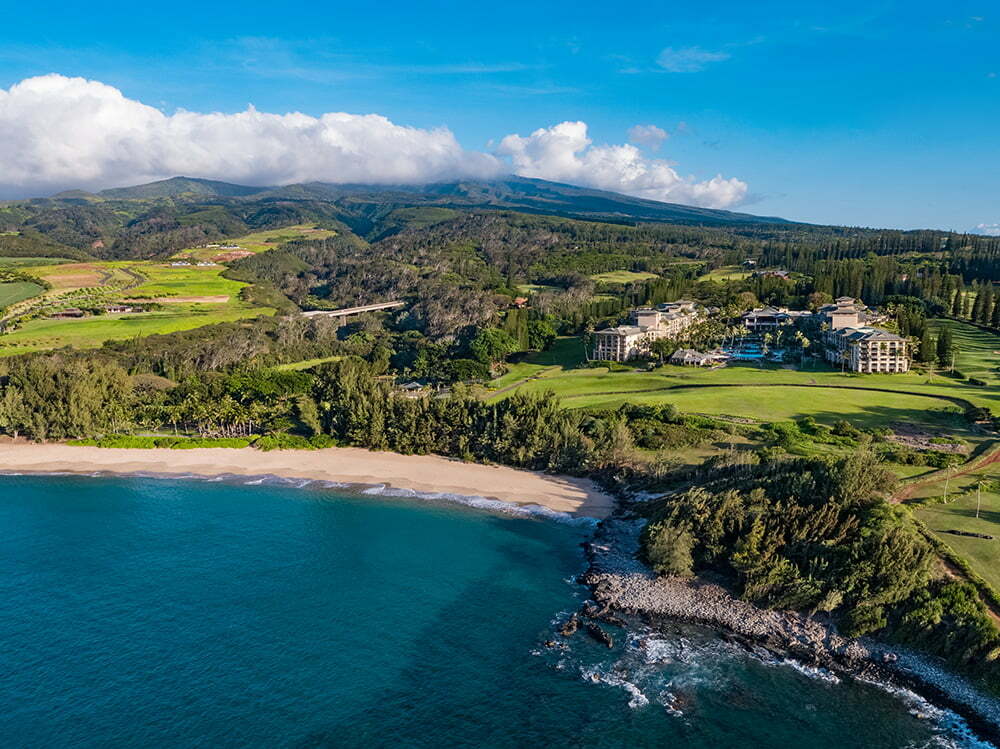 View from Ocean - The Ritz-Carlton Maui, Kapalua