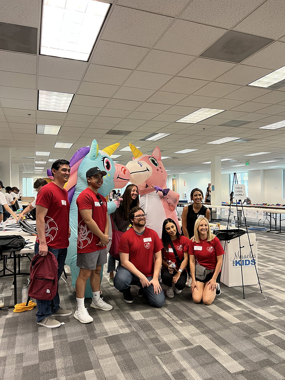 Miracles for Kids "Back-to-School Basket of Miracles" event in Irvine (Photo: Julie Nguyen/SNAP TASTE®)